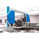 Верстати для розпилювання блоків з каменю