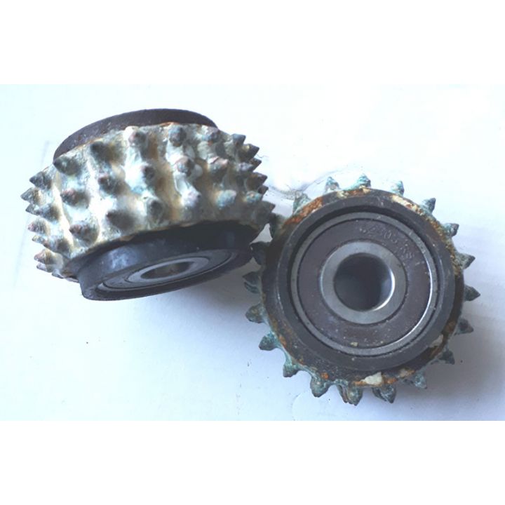 Ролики для бучарди 220мм невеликий бій комплект 3шт