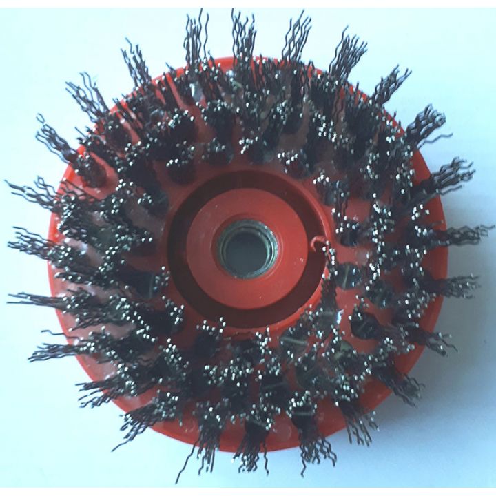 Щітка кругла сталева на болгарку